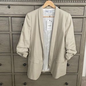Brand new Zara Linen blazer